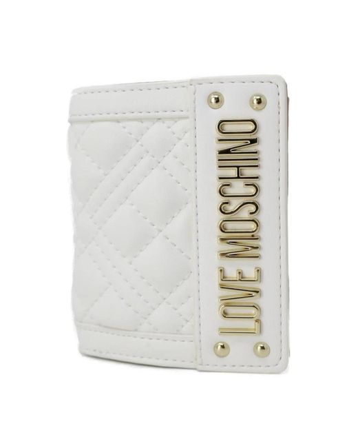 Love Moschino White Wallets & Cardholders