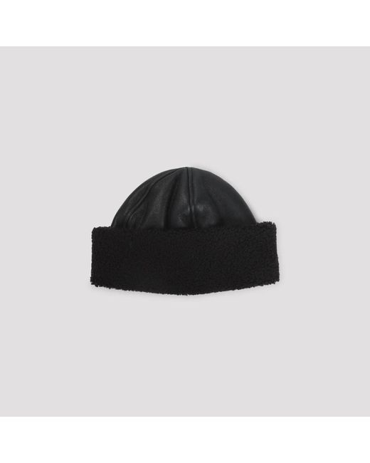 Our Legacy Winter Blizzard Beanie Hat in het Black voor heren