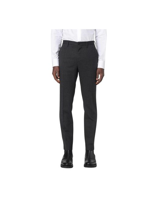 Suit Trousers PT Torino de hombre de color Black