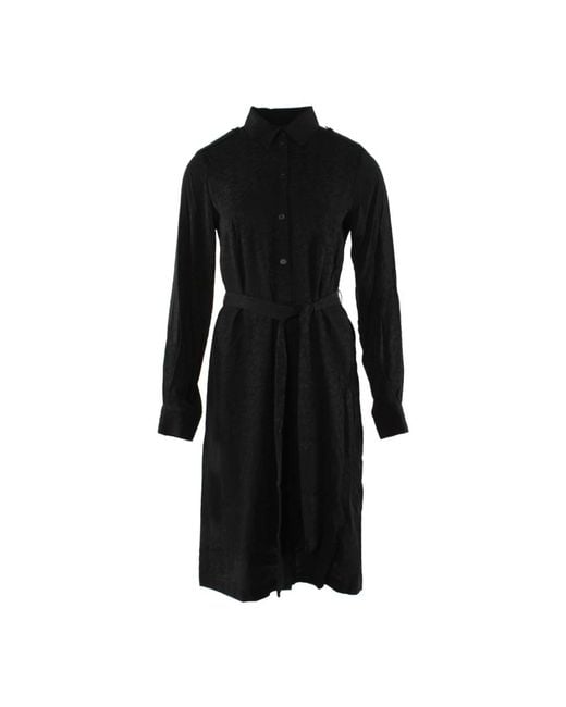 Pinko Black Shirt Dresses