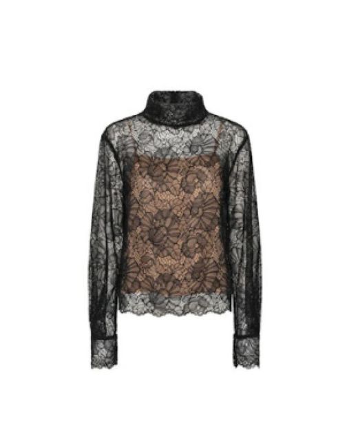 ROTATE BIRGER CHRISTENSEN Brown Blouses