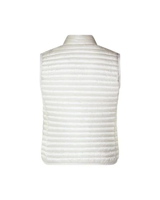 Save The Duck Jassen ,Wit ,Witte Jas Met Plumtech Padding in het White