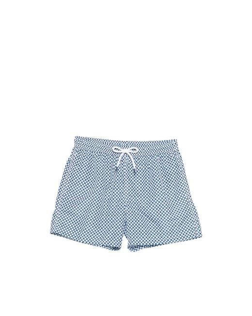 Fedeli Blue Beachwear for men