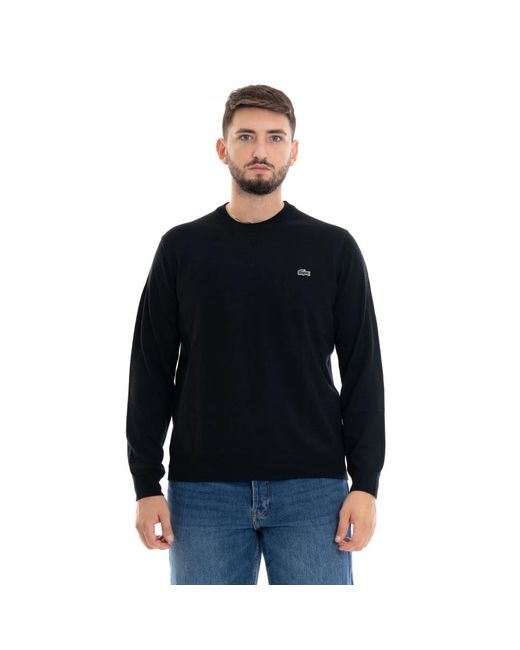 Lacoste Pullover Sweater in het Black voor heren