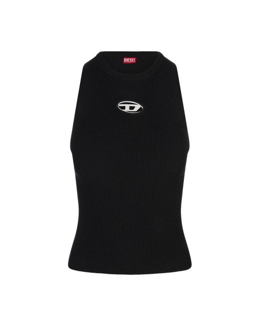 DIESEL Black Ärmelloses Top