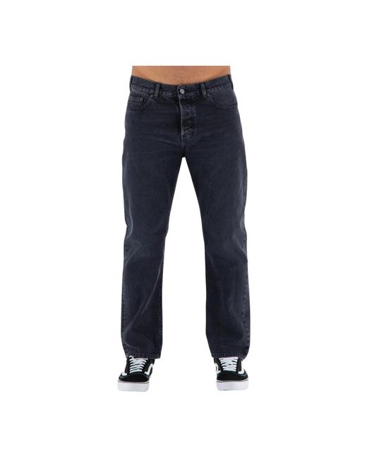 Covert Blue Straight Jeans for men