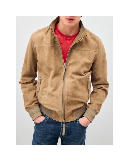 Roy Rogers Natural Bomber Jackets for men