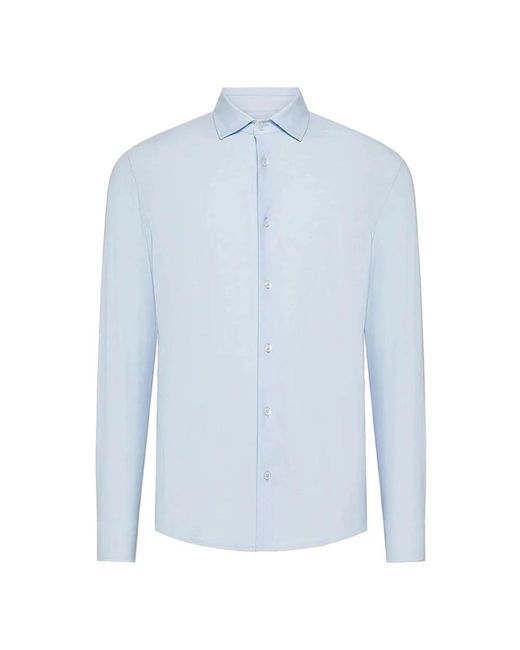 Formal Shirts Cruna de hombre de color Blue