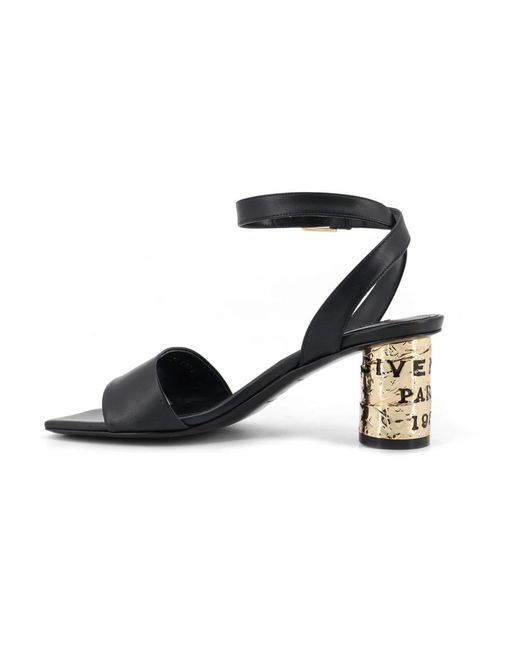 Givenchy Black High Heel Sandals