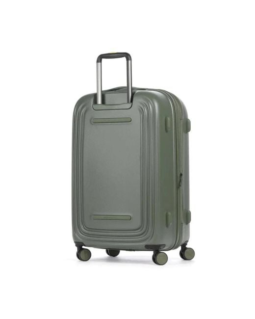 Mandarina Duck Green Suitcases