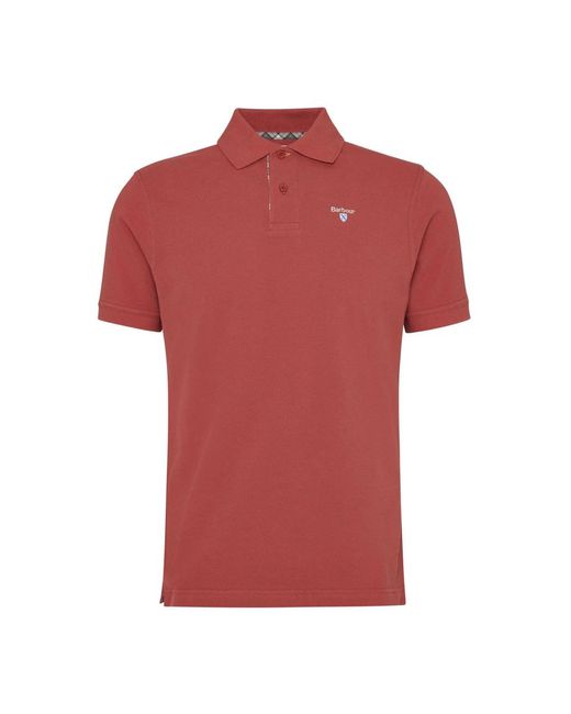 Barbour Red Polo Shirts for men