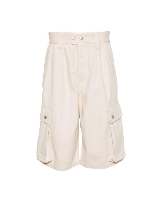 Isabel Marant Natural Long Shorts for men