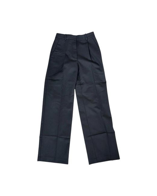 Anine Bing Blue Wide Trousers