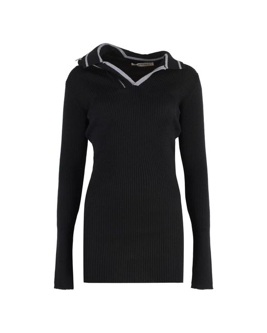 Y. Project Knitted Dresses in het Black