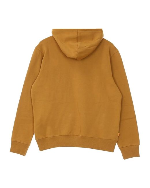 Timberland Hoodies & Sweatvesten ,Bruin ,Katoen Core Logo Hoodie in het Brown voor heren