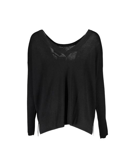 Gant Round Neck Sweater in het Black