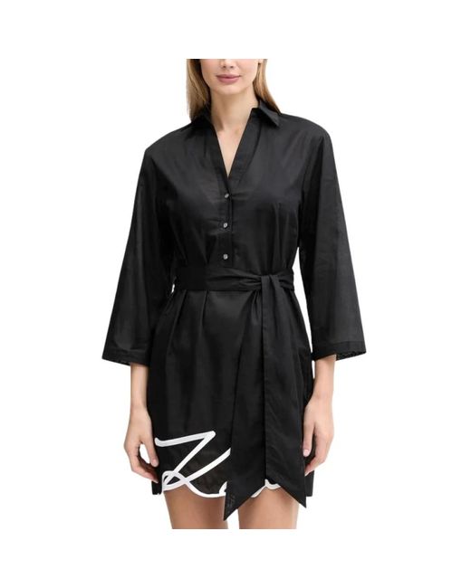 Karl Lagerfeld Black Short Dresses