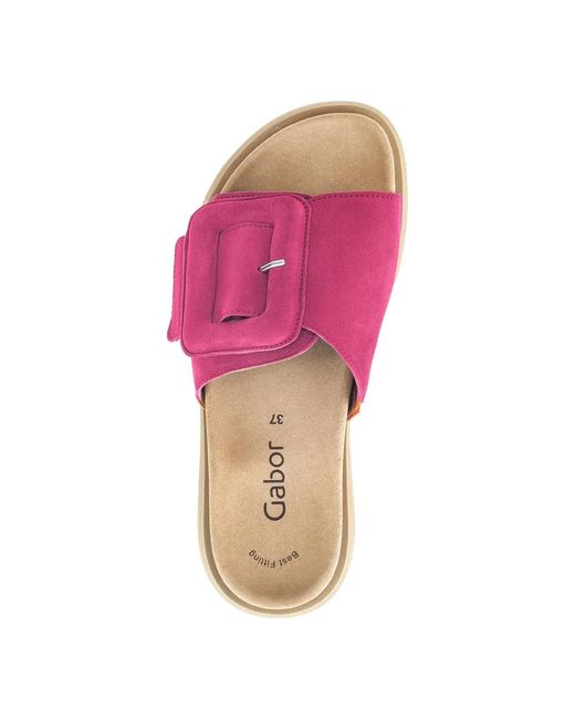 Gabor Pink Sliders
