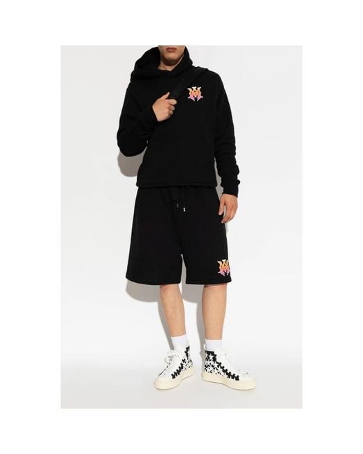 Amiri Black Hoodies for men