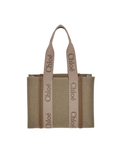 Tote Bags Chloé de color Brown