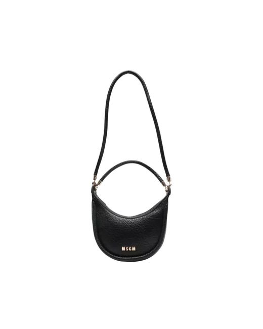 MSGM Black Shoulder Bags
