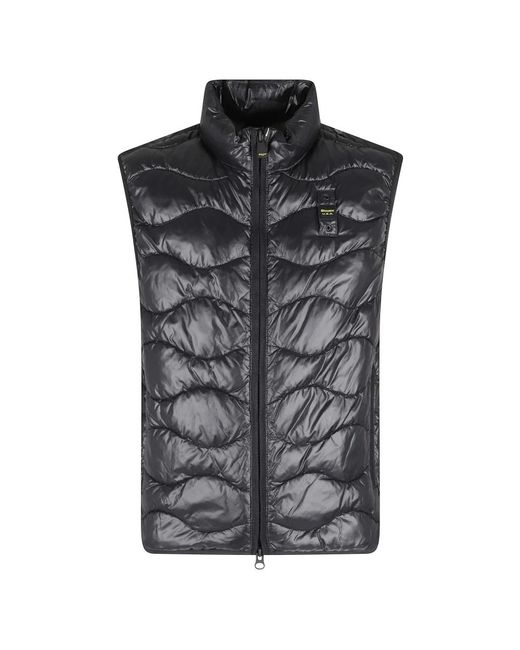 Vests Blauer pour homme en coloris Black