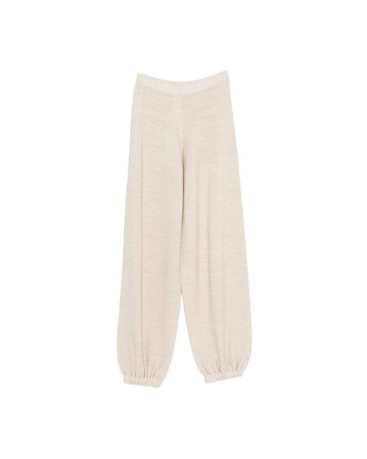 Fabiana Filippi Natural Wide Trousers