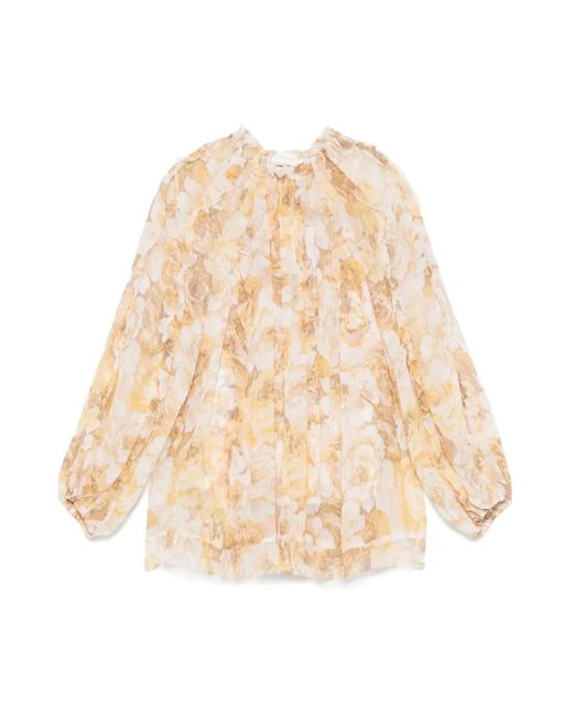 Zimmermann Natural Blouses