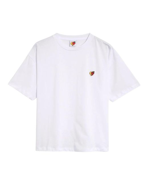 T-Shirts Sky High Farm de hombre de color White