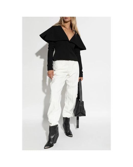 Jil Sander White Straight Fit Jeans