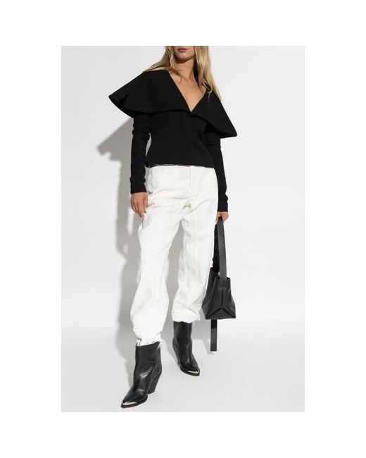 Jil Sander White Straight Fit Jeans