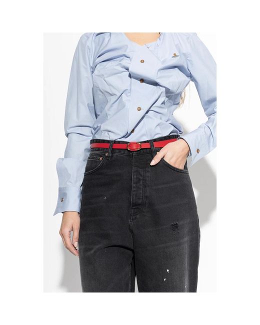 DSquared² Leren Riem in het Red