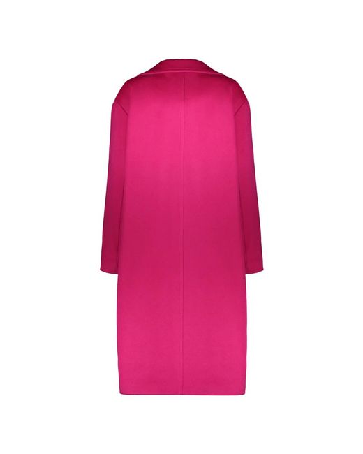 Herno Pink Double-Breasted Coats