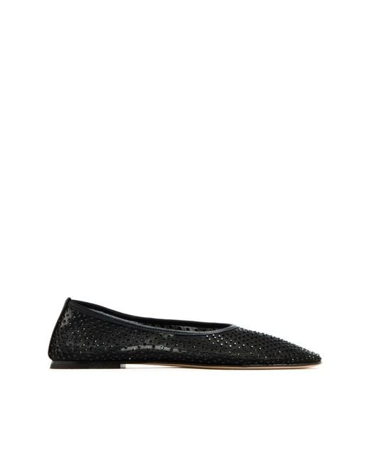 Dear Frances Black Ballerinas