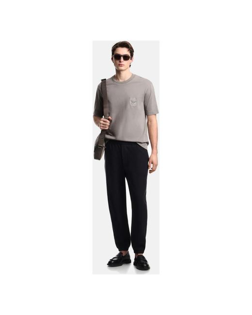 Emporio Armani Gray T-Shirts for men
