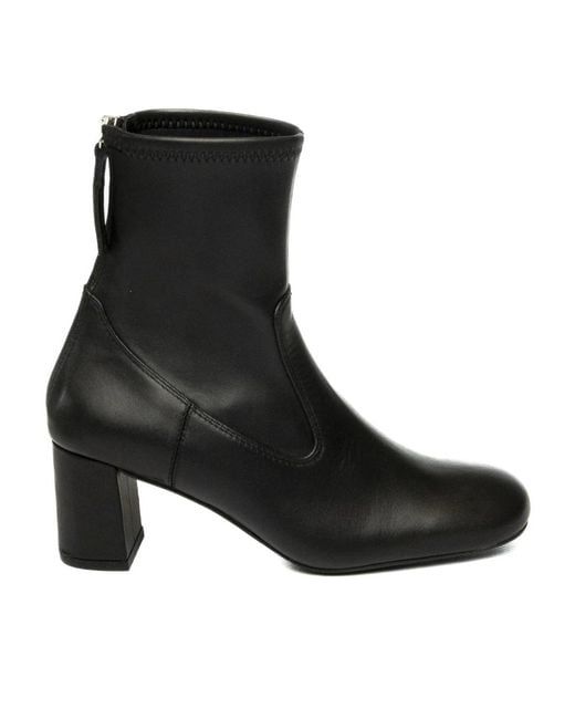 Unisa Black Heeled Boots