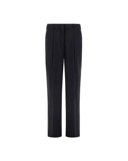 Herno Rechte Broek in het Black
