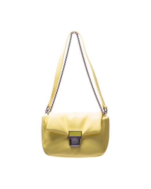 MSGM Schoudertassen in het Yellow
