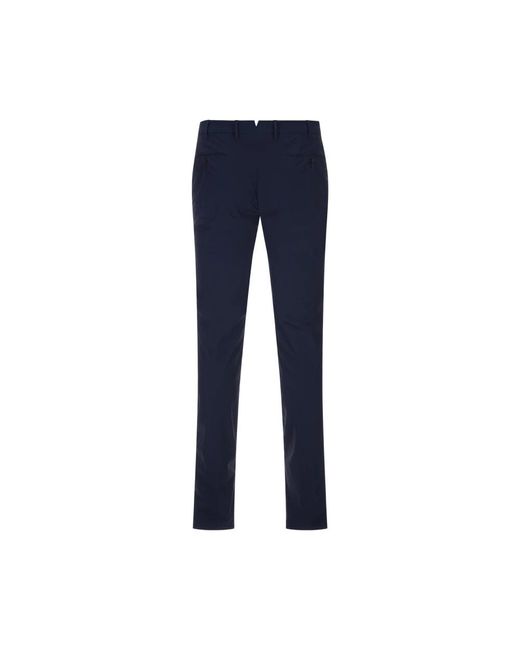 PT Torino Blue Slim-Fit Trousers for men
