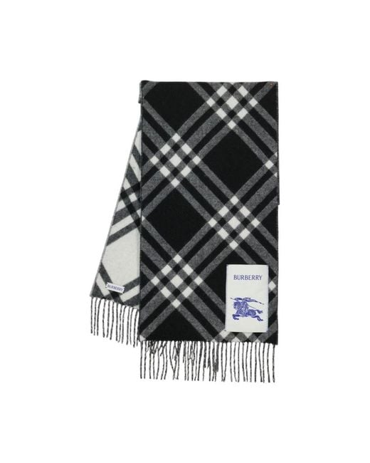 Burberry Black Winter Scarves for men