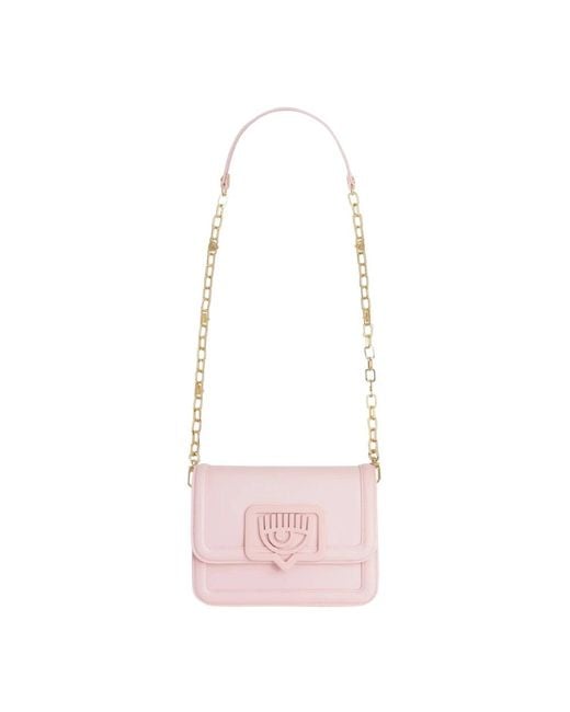 Chiara Ferragni Shoulder Bags in het Pink