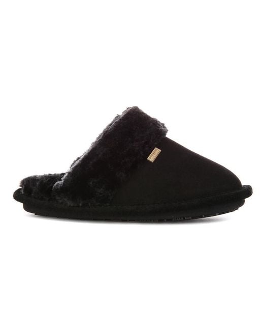 Hunter Black Slippers