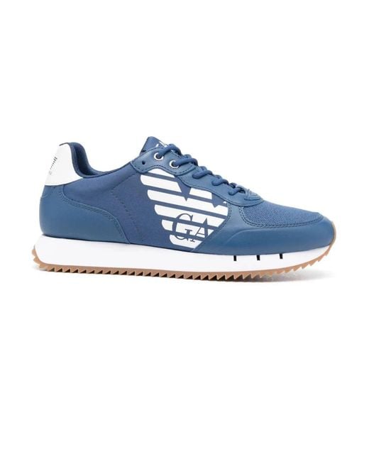 EA7 Blue Sneakers