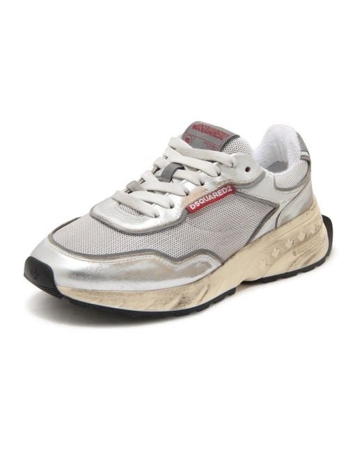 DSquared² Metallic Sneakers