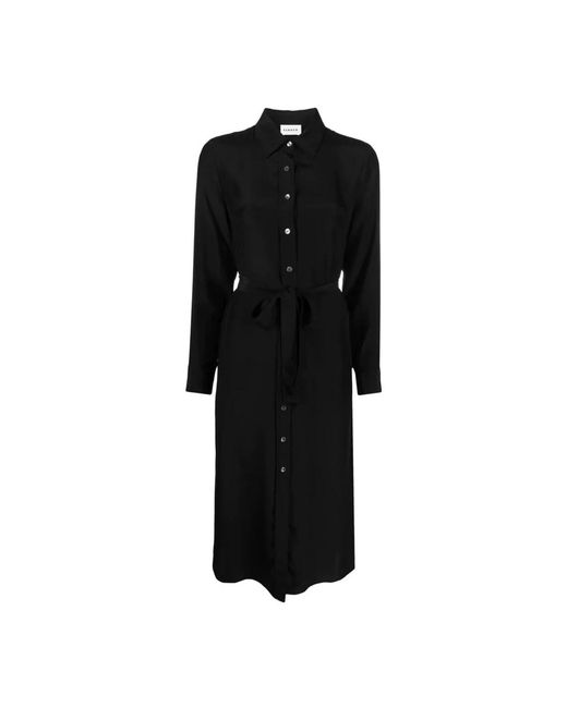 P.A.R.O.S.H. Black Shirt Dresses