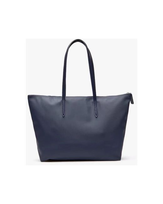 Lacoste Blue Tote Bags