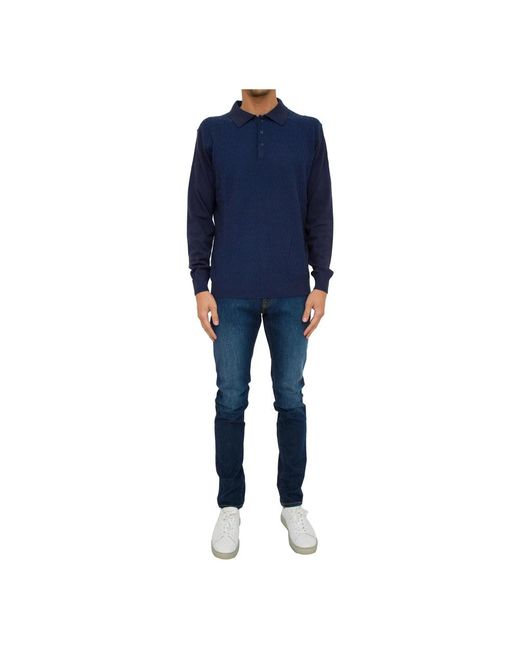 Corneliani Blue Slim-Fit Jeans for men
