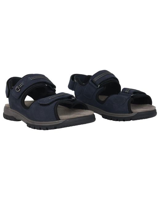 Flat Sandals di Waldläufer in Blue da Uomo