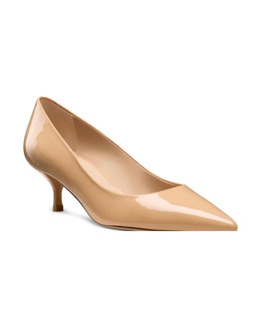 Stuart Weitzman Natural Pumps