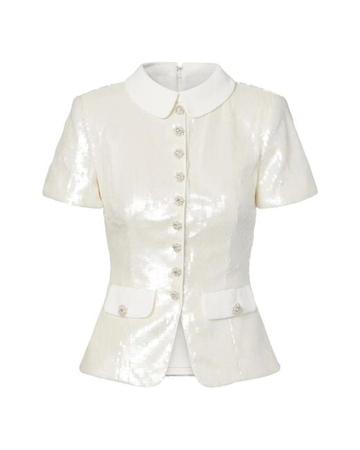 Self-Portrait White Blouses